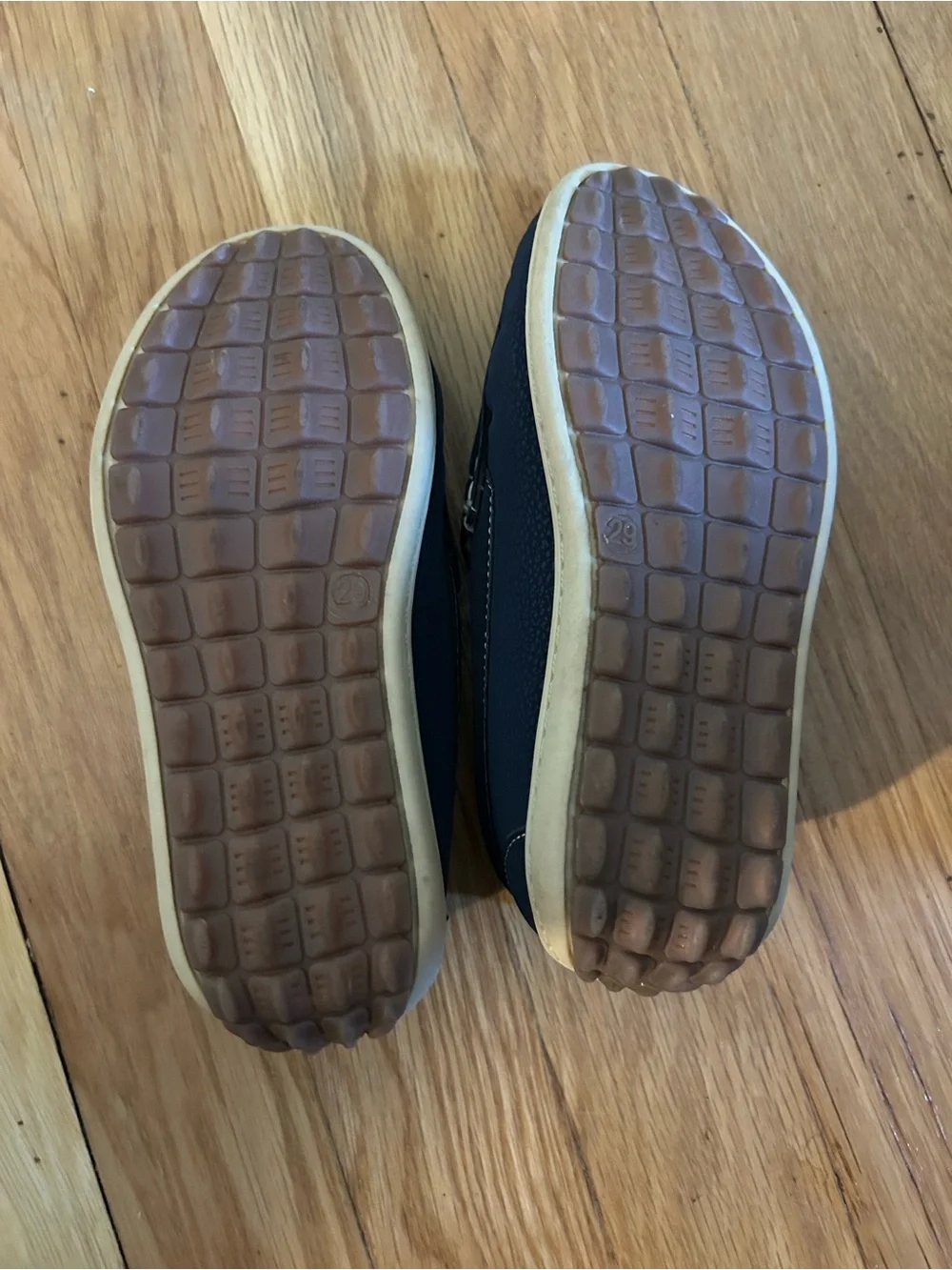 New kids Navy Blue Slip-On Moccasin Loafers Size 29